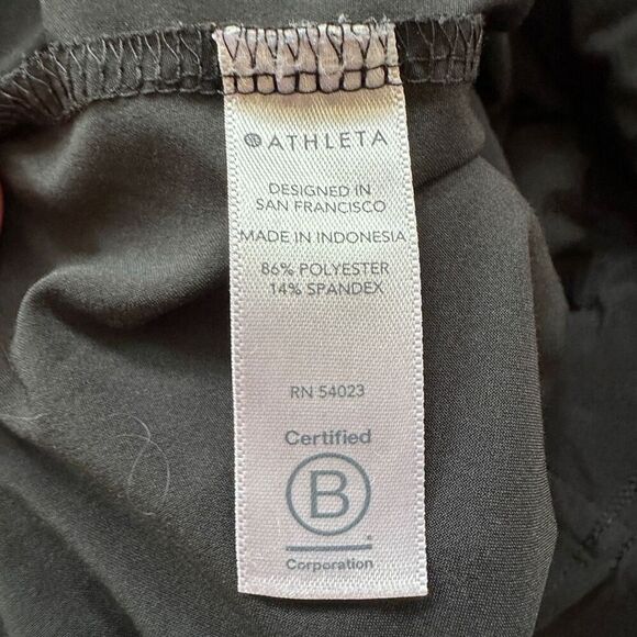 Athleta Skyline Pant Il Paperbag Waist Jogger Lightweight Black Size 10 - Picture 9 of 9